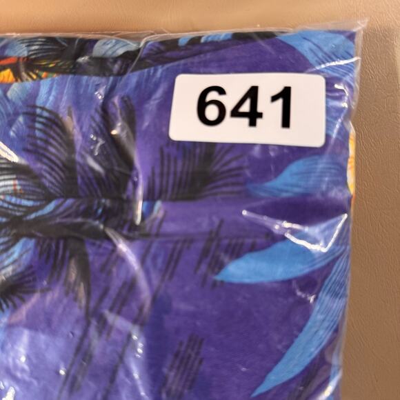 HULA HULA Hawaiian Print Dress Womens XL Midi Sleeveless Floral Beach Vacation - Picture 12 of 12